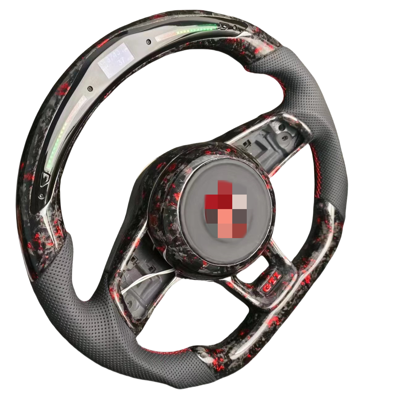 Car Steering Wheel For Volkswagen VW Golf 7 R golf7 mk7 GTI 7R Steering Wheels Volant Lenkrad Carbon Fiber