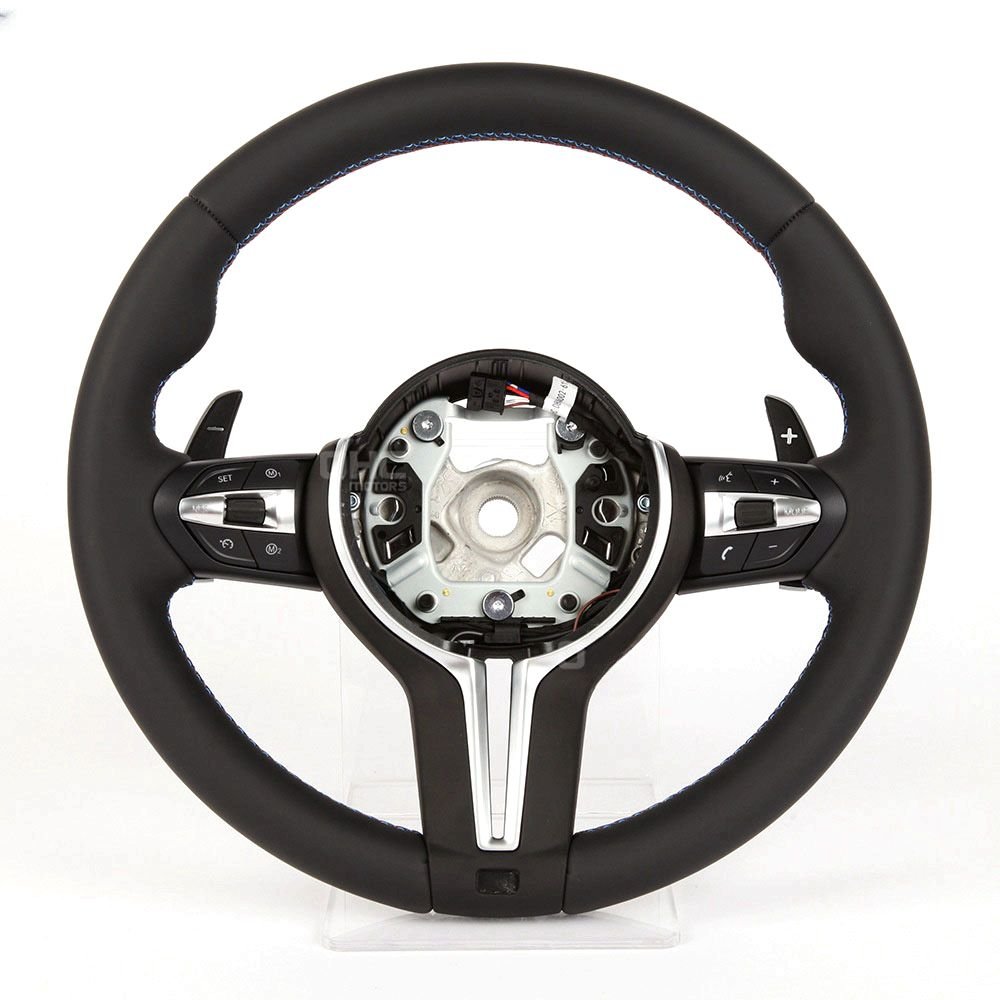 Specially tailored For BMW F10 F30 M5 M6 E60 E70 Carbon Fiber Steering Wheel Modification Leather perforated steering wheel