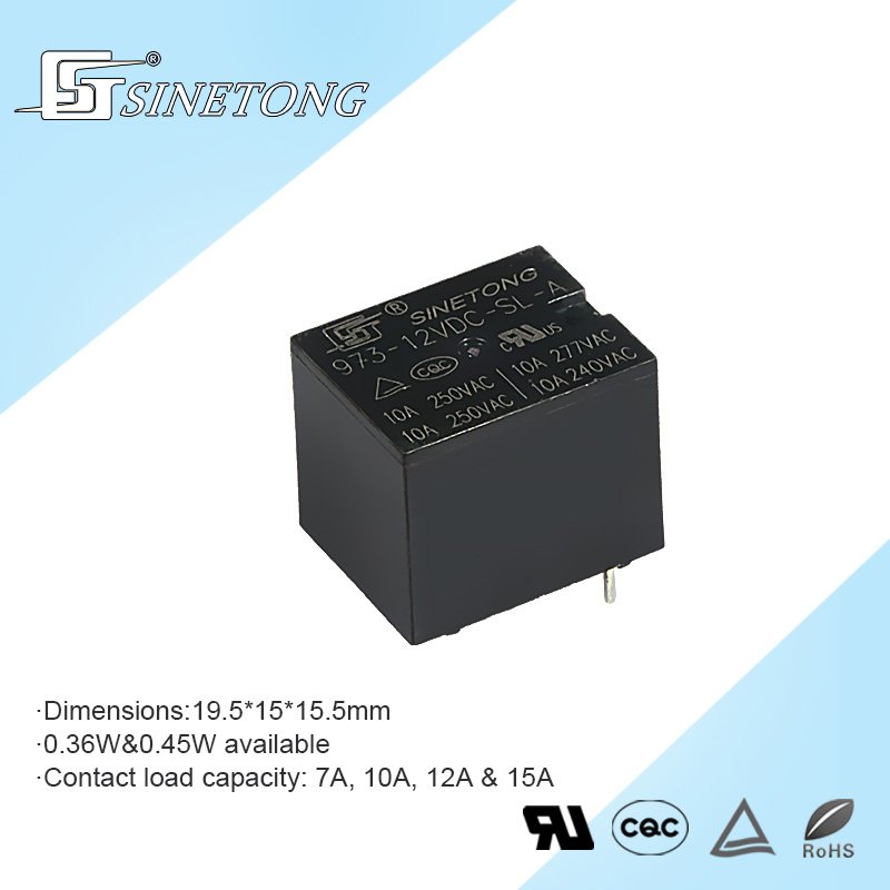 Sinetong 973-12Vdc 10A 4Pin Power Automotive Relay 12V Auto Power Relay for Welding Machine