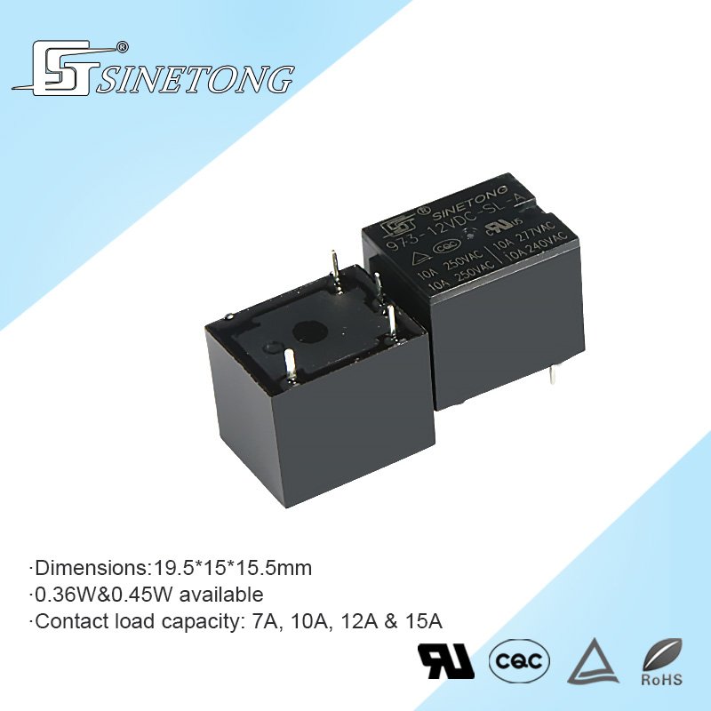 Sinetong 973-12Vdc 10A 4Pin Power Automotive Relay 12V Auto Power Relay for Welding Machine