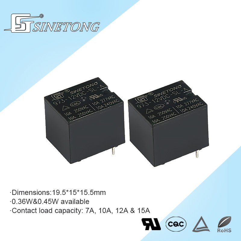 Sinetong 973-12Vdc 10A 4Pin Power Automotive Relay 12V Auto Power Relay for Welding Machine