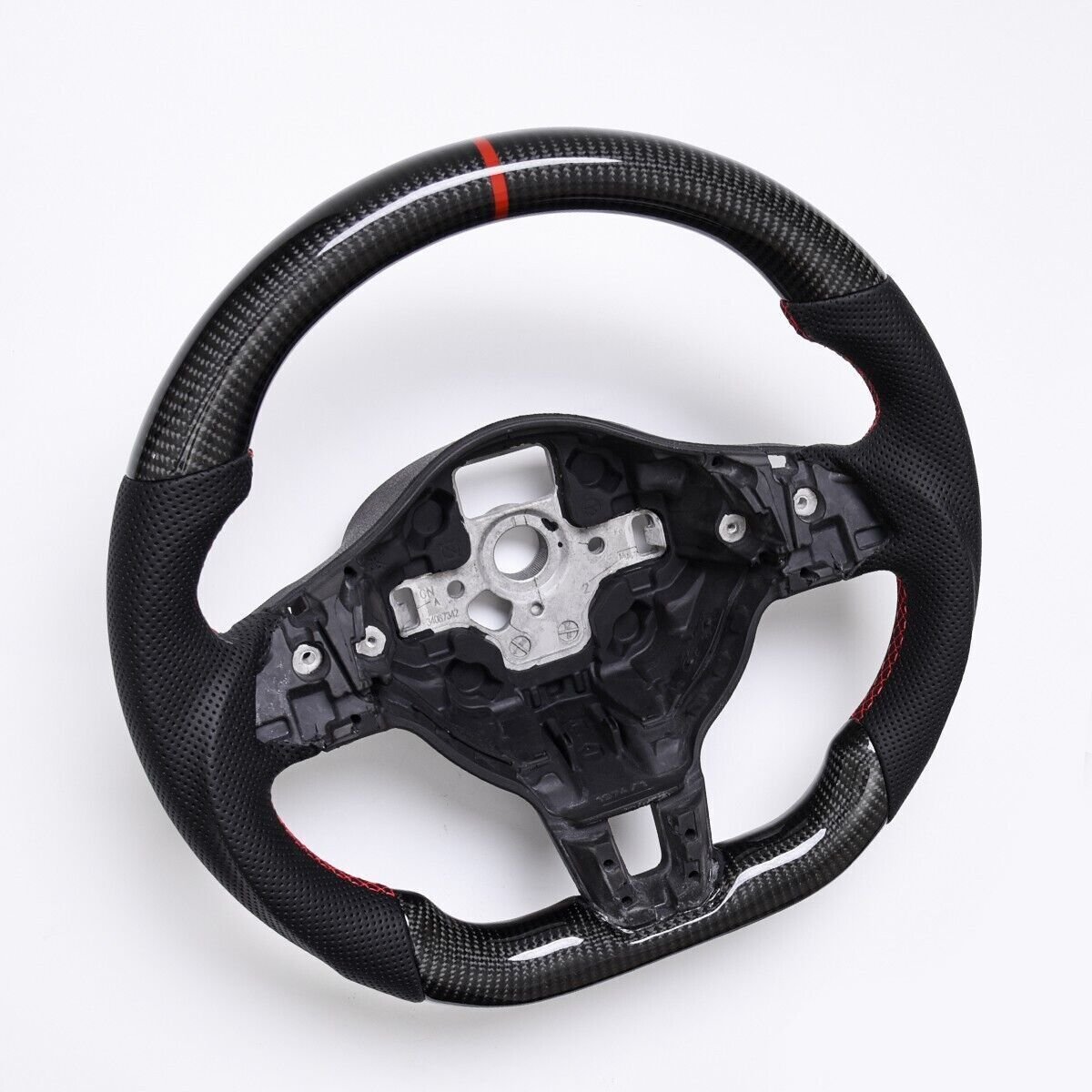 Customized Carbon Fiber Steering Wheel For 2008-12 Volkswagen VW Golf GTI MK6 Jetta Car Steering Wheel