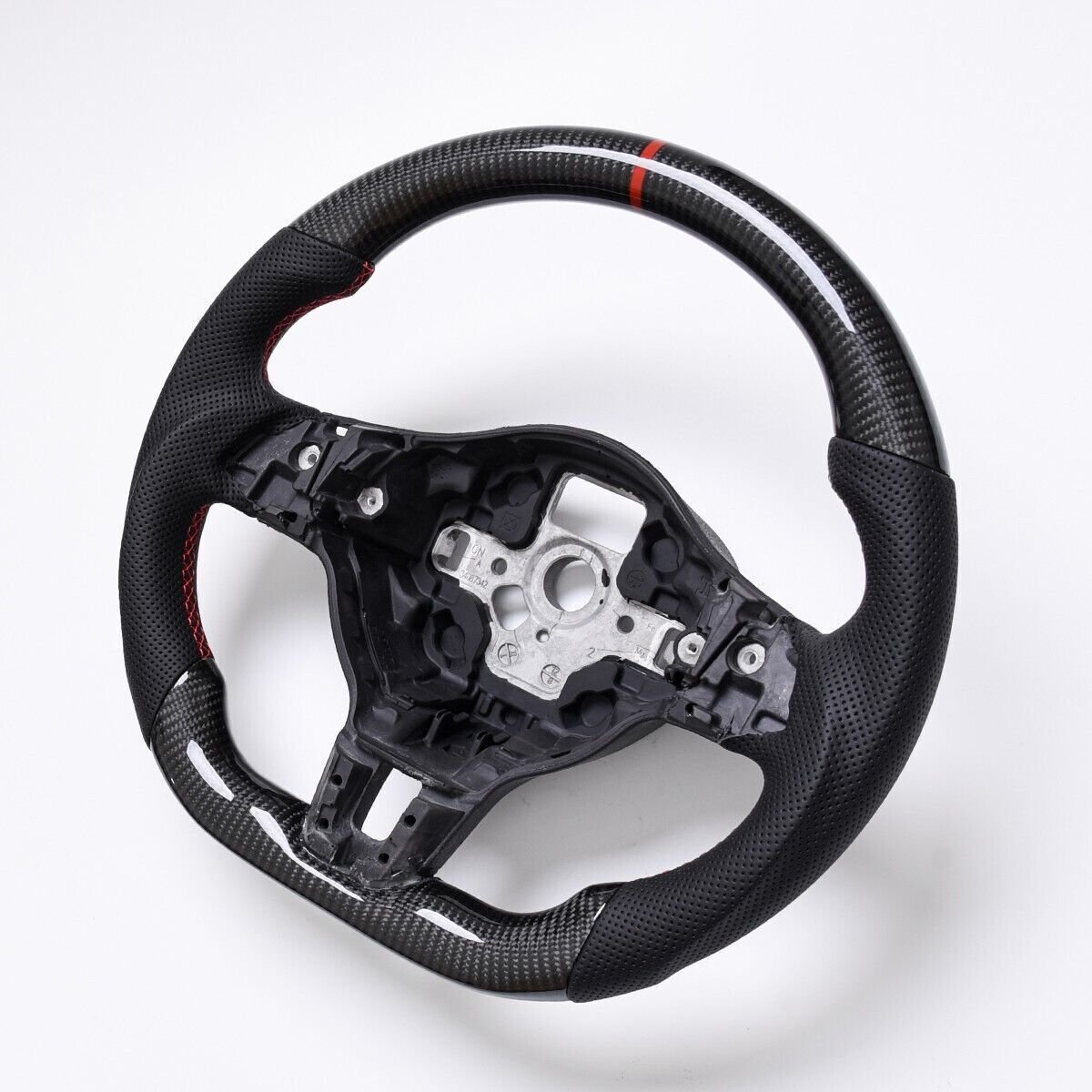 Customized Carbon Fiber Steering Wheel For 2008-12 Volkswagen VW Golf GTI MK6 Jetta Car Steering Wheel