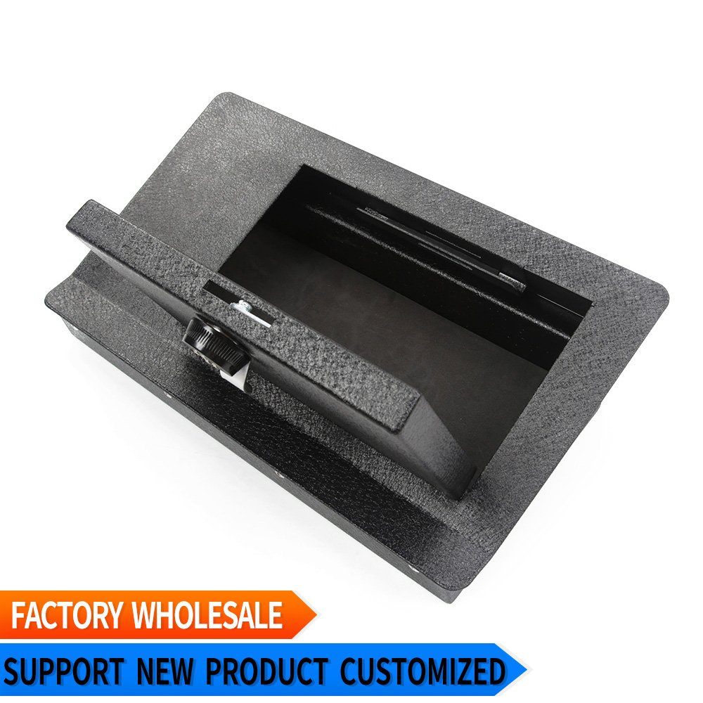 Rear Seat Security Lock Vault Safe Steel Underseat Storage Box for Bronco Sport 2021 2022