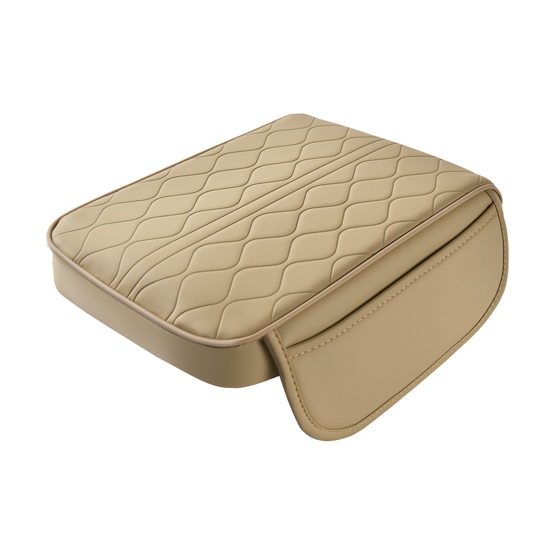 Multi-color Auto Car Center Console Arm Rest Central Armrest Pad Leather Embossing Waterproof Armrest Cover