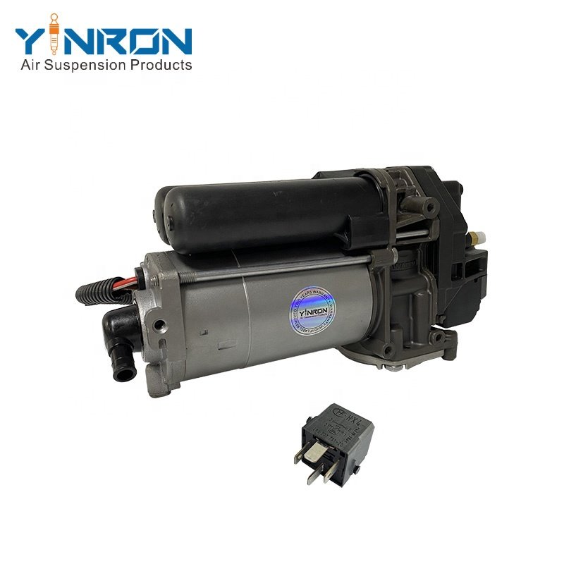 YINRON High End Brand air Suspension Compressor Pump with Relay for Audi Q7 4M0616005F 4M0616005G 4M0616005H