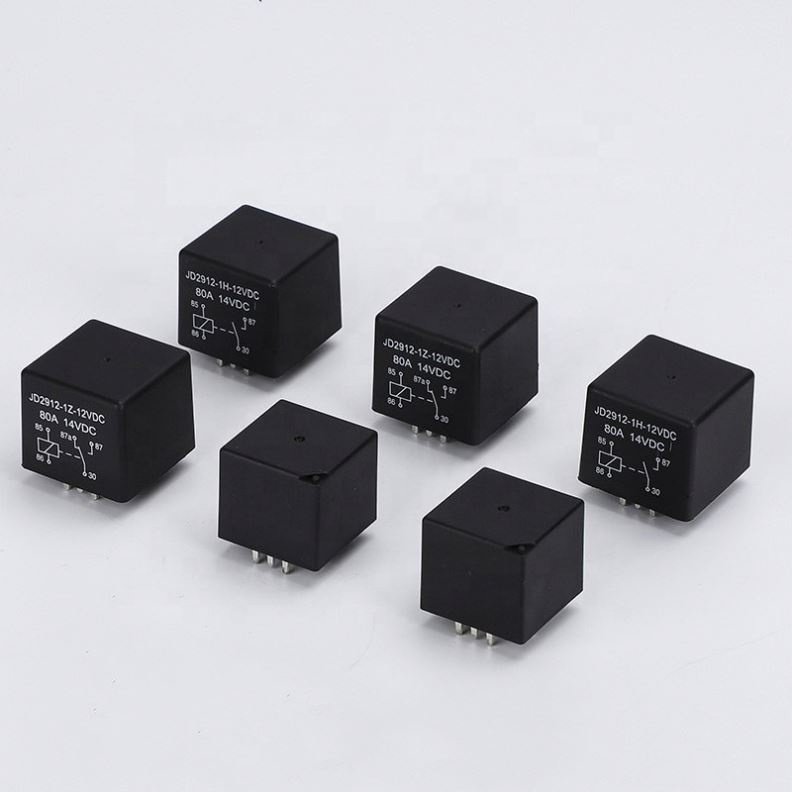80A Relay 12V24V Two Small Three Large Wide Foot Welding Circuit Board Pointed Foot PCB Board Foot Relay
