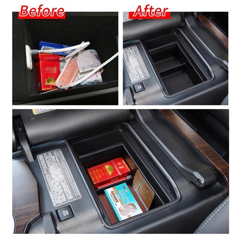 Car Accessories Armrest Storage Box Central Control Container for Toyota Land Cruiser LC300 2022 2023