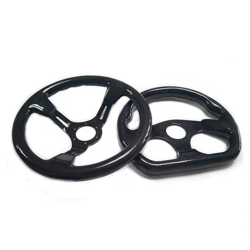 Custom Carbon Fiber Auto Parts Universal Racing Carbon Fiber Car Steering Wheel