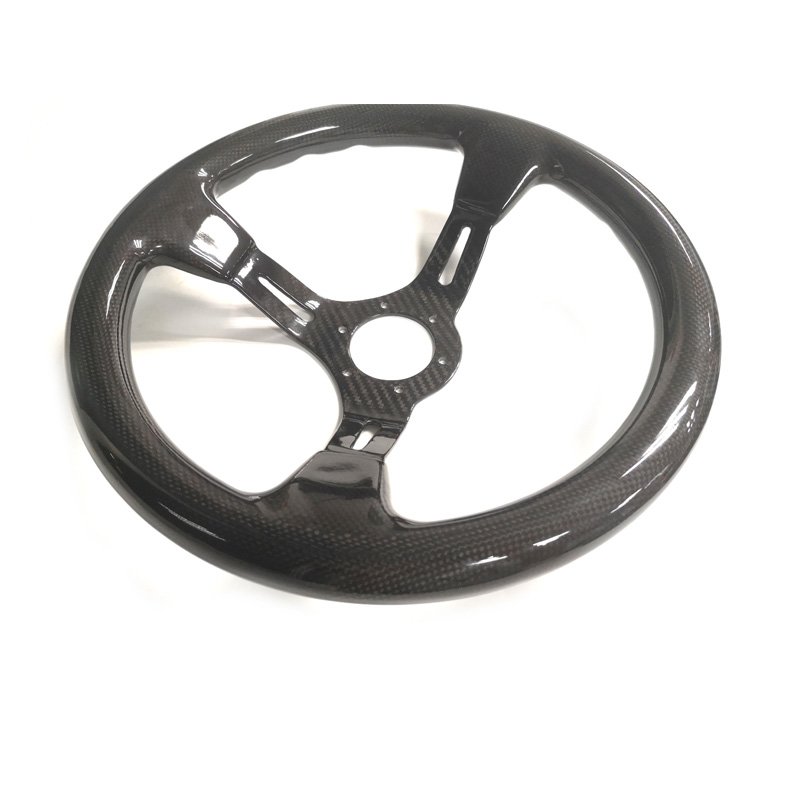 Custom Carbon Fiber Auto Parts Universal Racing Carbon Fiber Car Steering Wheel