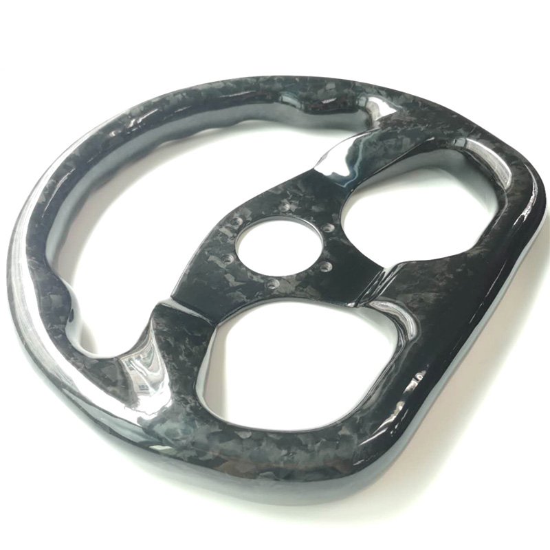 Custom Carbon Fiber Auto Parts Universal Racing Carbon Fiber Car Steering Wheel