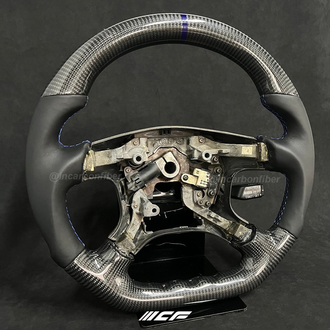 100% Real Carbon Fiber Steering Wheel for Mitsubishi Evo 9 EVO X Mitsubishi