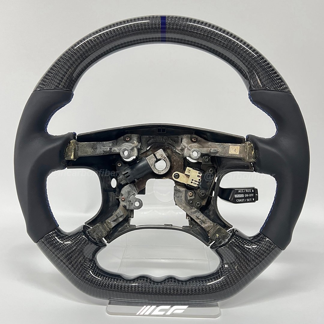 100% Real Carbon Fiber Steering Wheel for Mitsubishi Evo 9 EVO X Mitsubishi