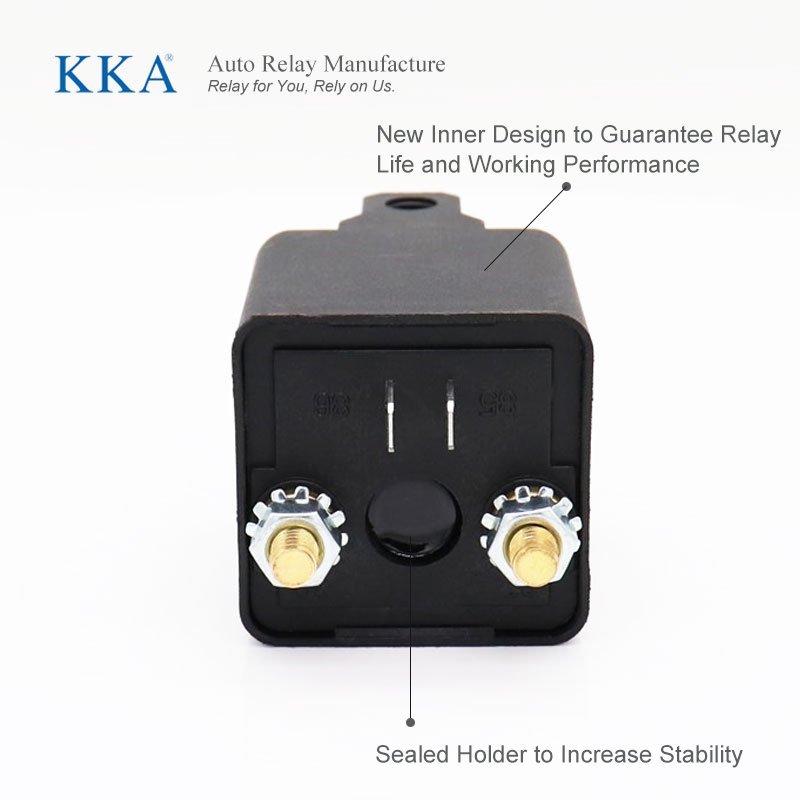 KKA-D120 100A/120A 12V 2.4W Heavy Duty Auto Relay for Car Motor Truck Boat Engine Power Start