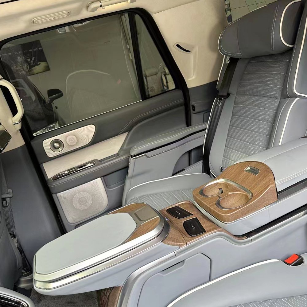 Factory Custom Interior SUV Modified Luxury VIP Console Armrest Car Rear Seat for Lincoln