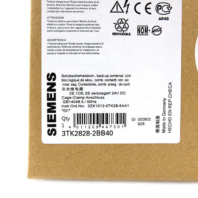 Original Siemens Safety Relay 3TK2828-2BB40
