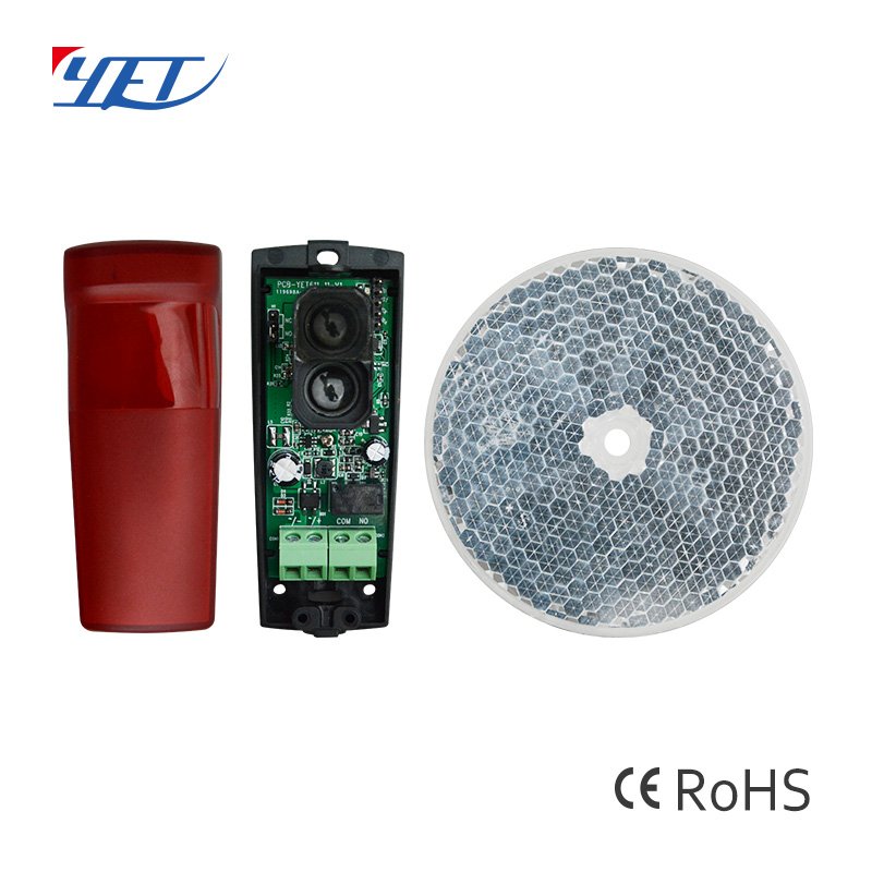 YET611 433Mhz Wireless Home Alarm Garage Door Opener Long Range Universal Safety Infrared Photocell Sensors