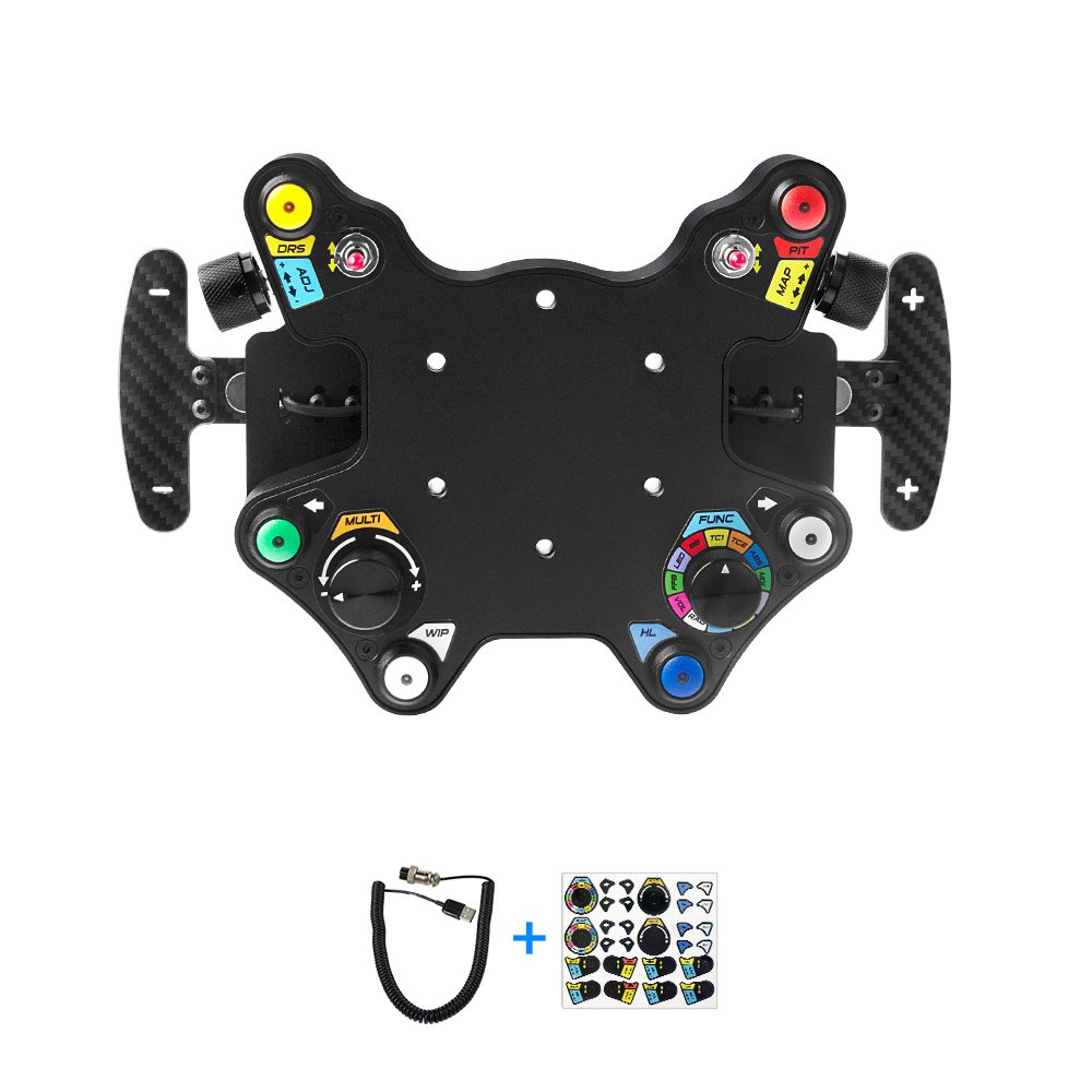 SIMSONN Sim Racing Steering Wheel PC Racing Wheel LED Button Gaming Paddle Shifter RacingWheel And Pedals