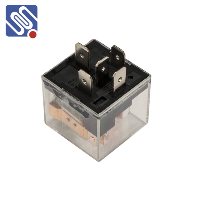 Meishuo MAH Transparent Car Relay 4pins 5pins Relay for air Conditioning 40A 60A Auto Relay for Lighting Controller