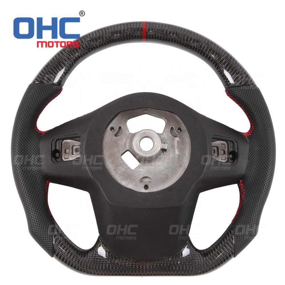 Carbon Fiber Flat Bottom Steering Wheel for Toyota Supra A90 mk5