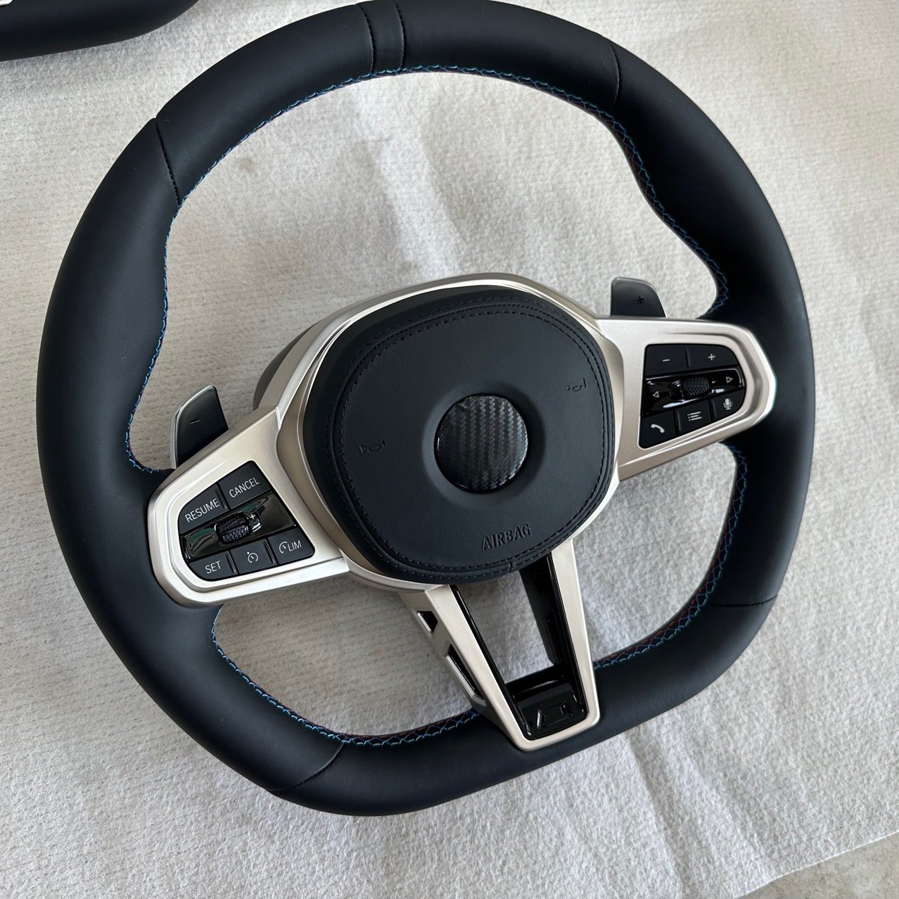 Steering wheel assembly Carbon fiber BMW 5 Series 6 Series gt BMW 5 Series 6