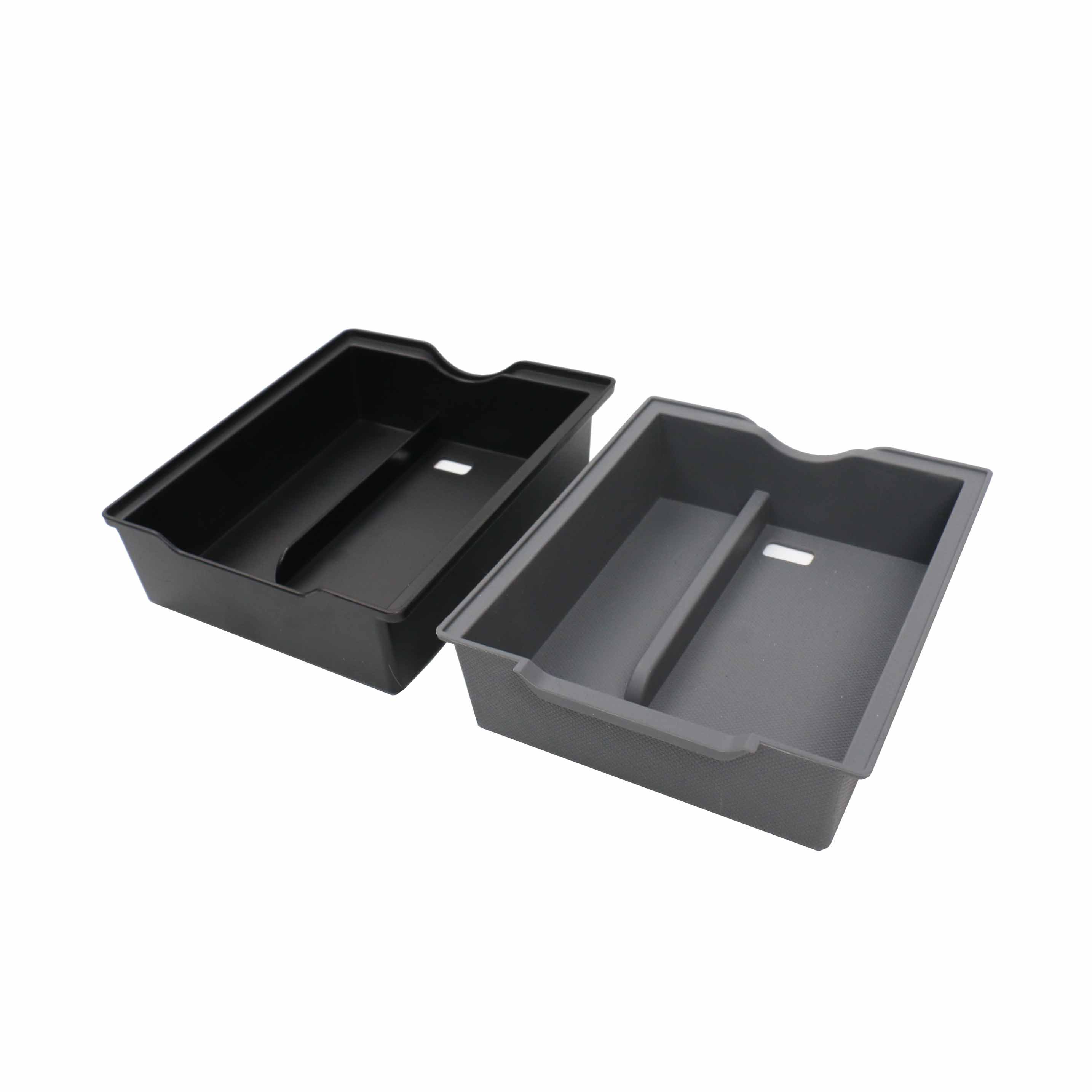 Interior Center Console Sundries Coin Tray,Armrest Hidden Cubby Drawer Storage Box for Model Y/Model 3