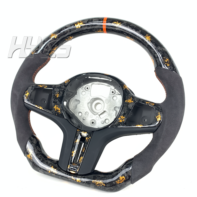 Car interior accessories forged composite carbon fiber steering wheel suitable for BMW G series steering wheel G30