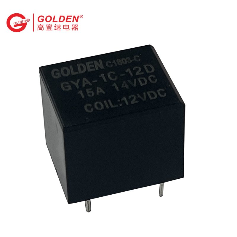 Golden Relay GYA- 1C-12D 15a 14VDC minture relay 5pins SPDT 0.8W coil voltage 3VDC 5VDC 12VDC 24VDC 48VDC