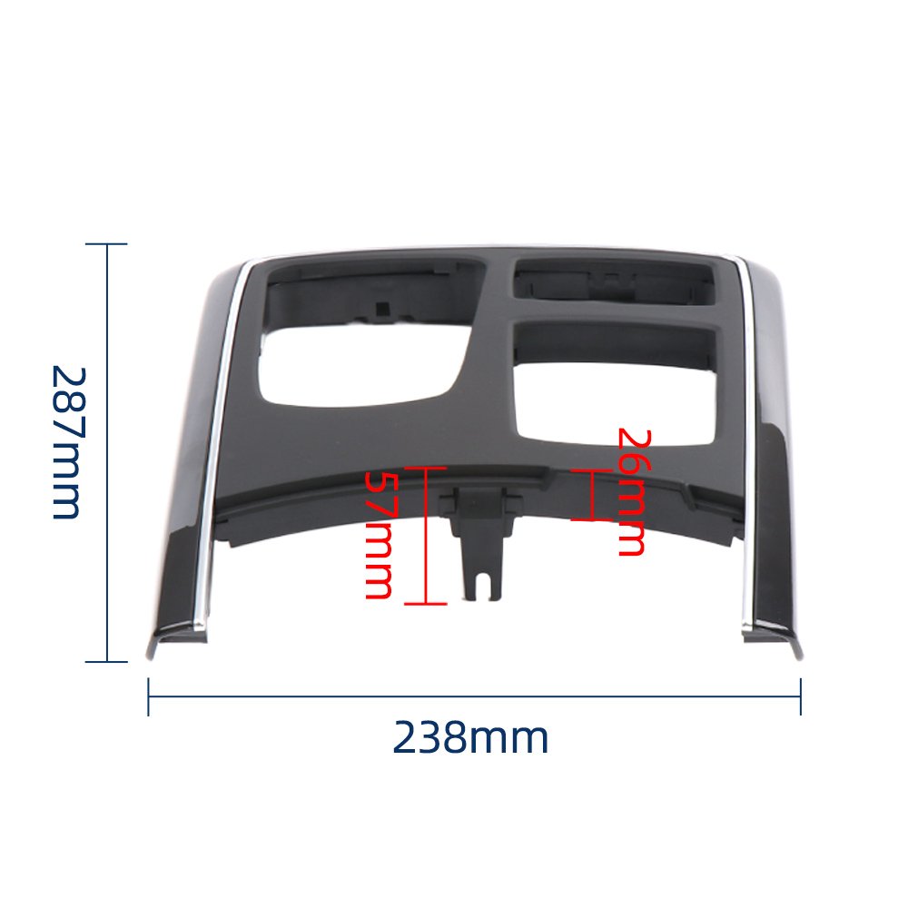 For Mercedes Benz ML GL GLE GLS Class W166 Car Interior Center Console Cover Plate Front Armrest Box Trim Panel Frame