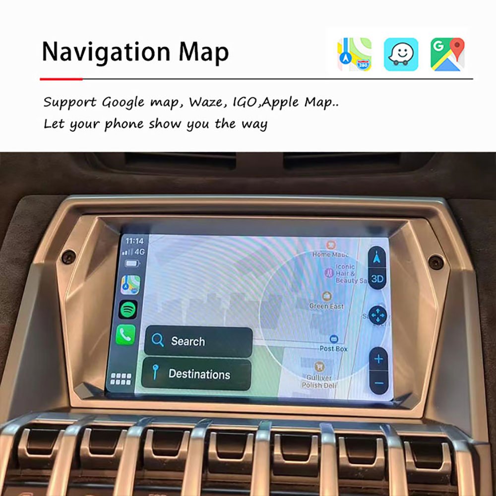 Android Auto Module For Lamborghini Aventador 2012-2019 WIth Mirror Link AirPlay Car Play Functions Wireless Apple CarPlay