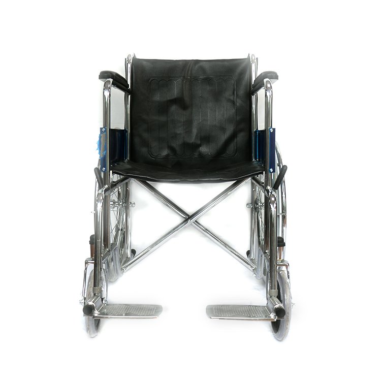Hot Selling Ultralight Sport Manual Wheelchair Steel Armrest Footrest Manual Wheelchair