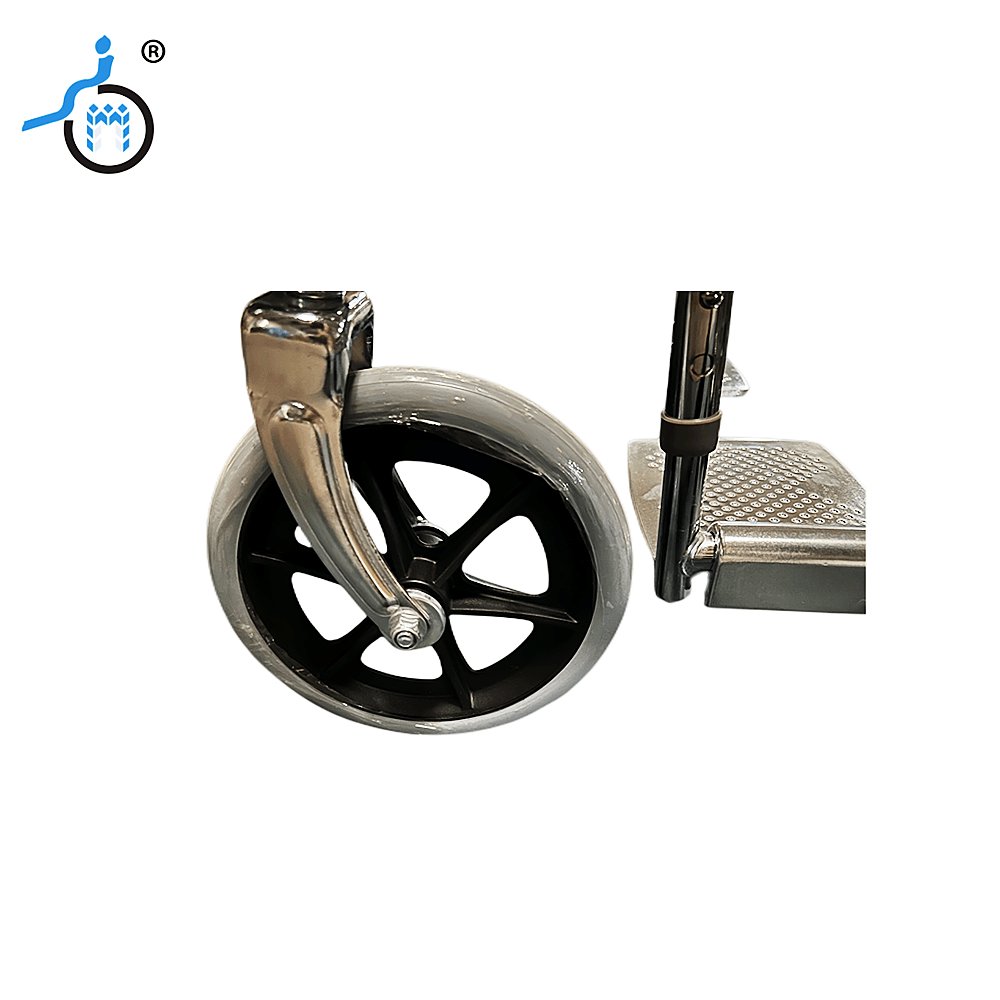 Hot Selling Ultralight Sport Manual Wheelchair Steel Armrest Footrest Manual Wheelchair