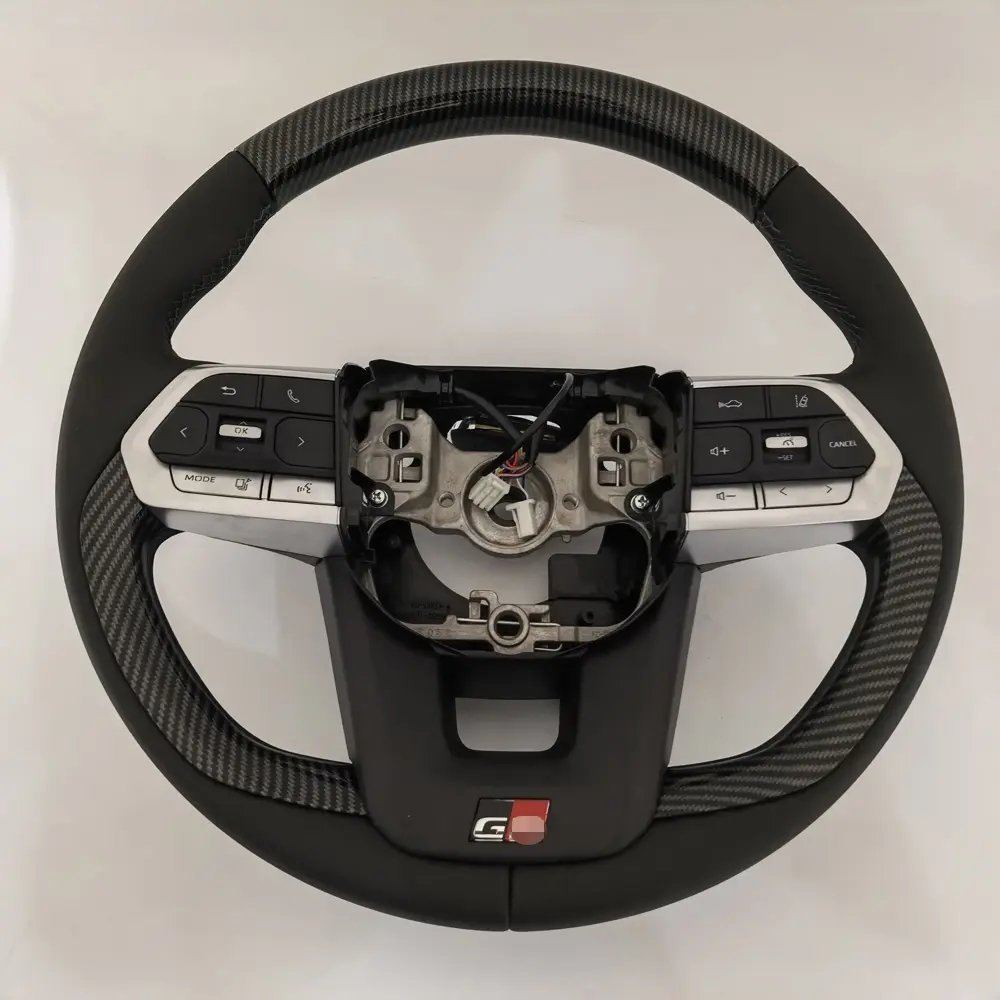 Upgrade300 GR Style Steering wheel For LAND CRUISER FJ79 FJ76 FJ70 Steering wheel 2008 2021