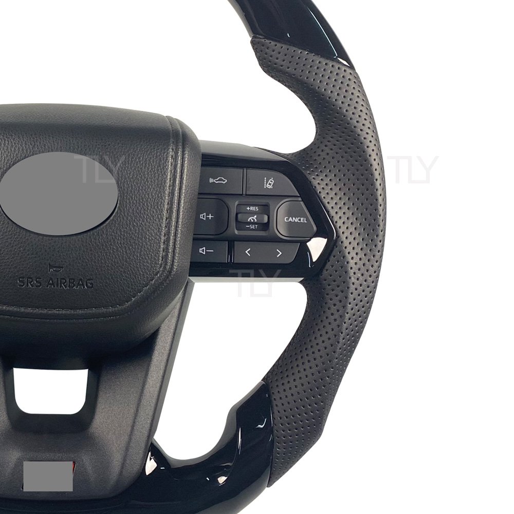 Wholesale Full Leather Car Steering Wheel LAND CRUISER 200 LC200 LC300 For Toyota Corolla Camry Avalon RAV4 EZ Steering Wheel
