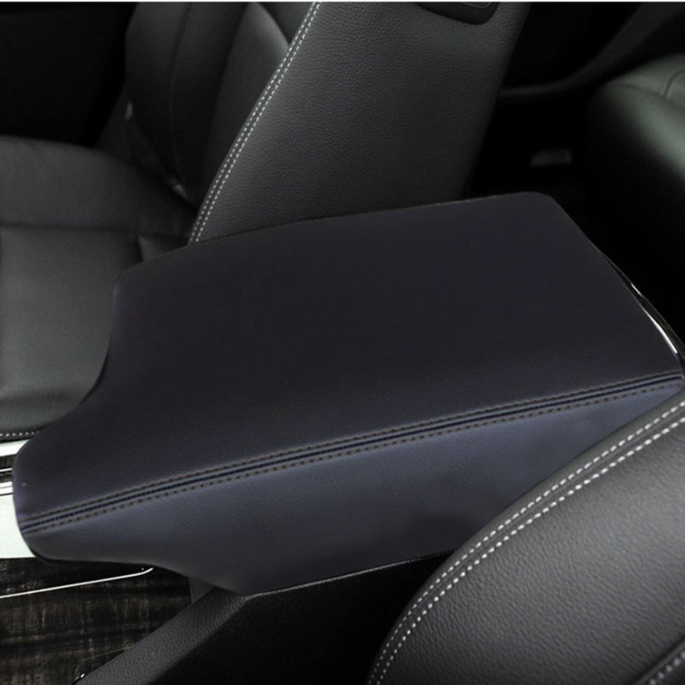 Center Console Armrest Box Cover Scratch-resistant Leather Armrest Storage Box for Honda Accord Center Armrest Box