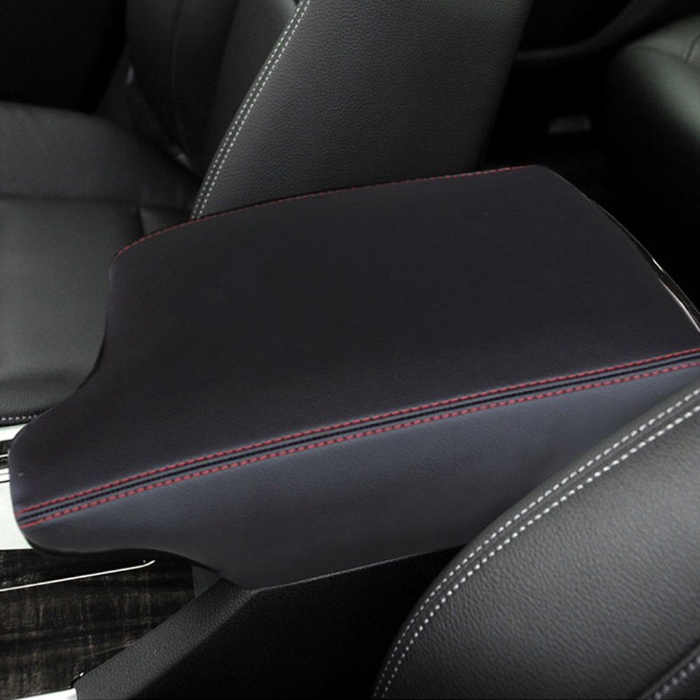 Center Console Armrest Box Cover Scratch-resistant Leather Armrest Storage Box for Honda Accord Center Armrest Box