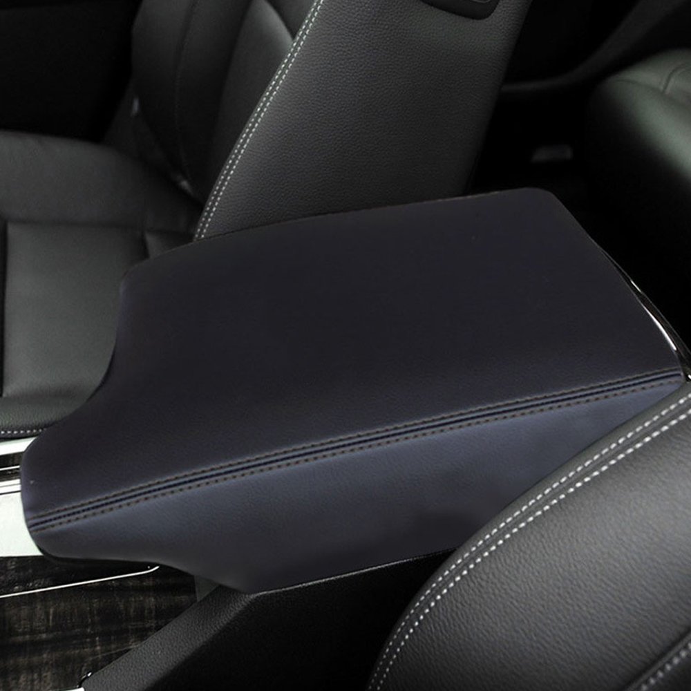 Center Console Armrest Box Cover Scratch-resistant Leather Armrest Storage Box for Honda Accord Center Armrest Box