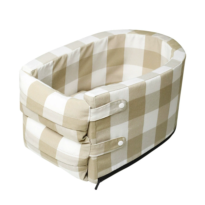 Dog Car Seat Portable Seat Cover Car Carrier for Dogs Armrest Box Dog Kennel Pet Kennel Car Pet House for Sale