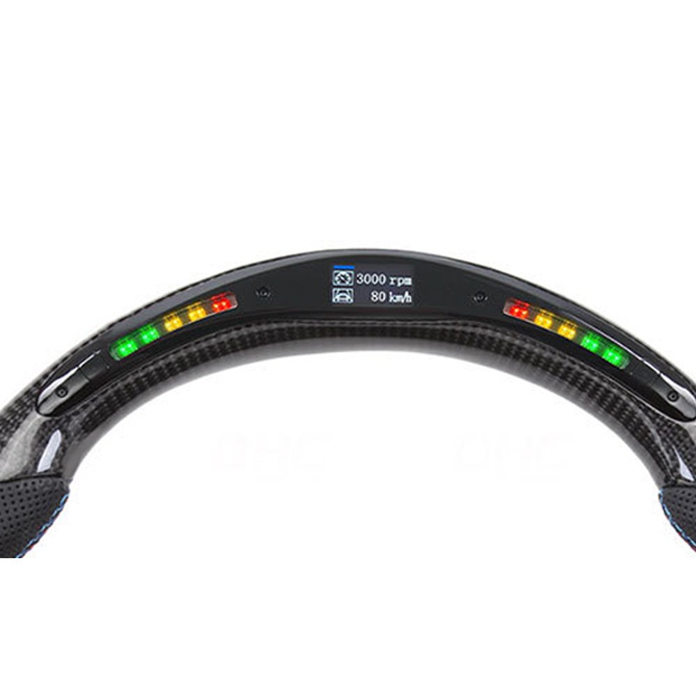 Carbon Fiber steering wheel for BMW e90 2007 carbon cut Coupe Racing Car Steering Wheel Trim