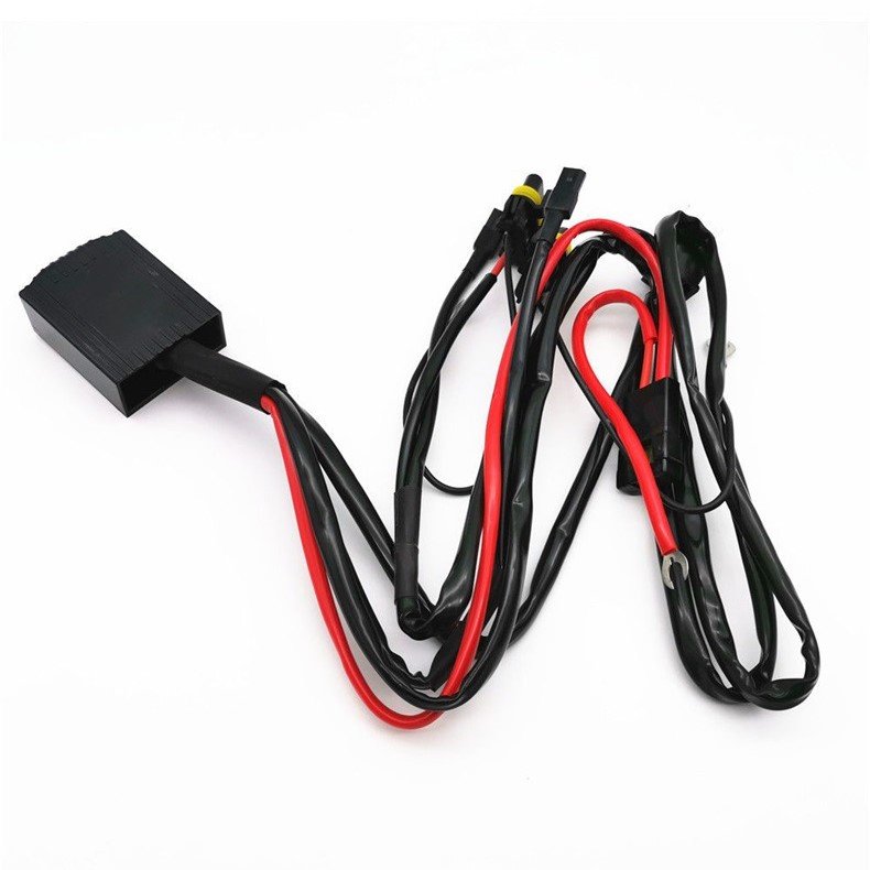 Headlight Retrofit Quality Tools Bi Led Xenon Lens H4 Relay Harness Hi-low Beam Wire