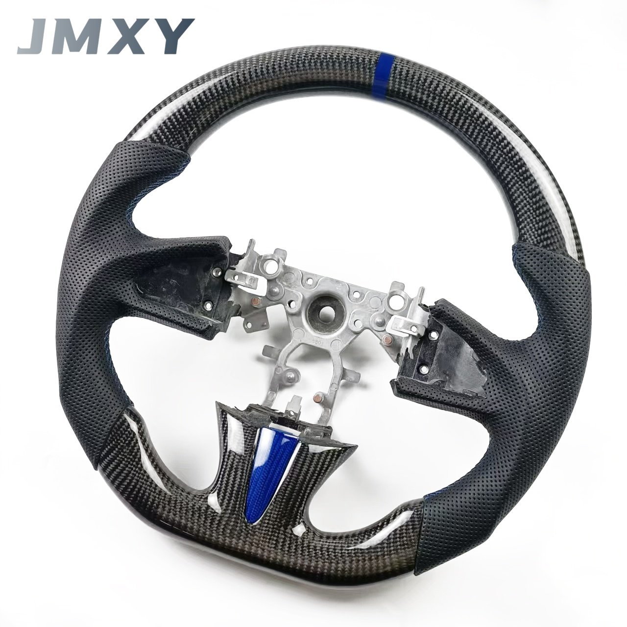 Hot Selling Custom High Quality Gloss Black Carbon Fiber D-Shape Steering Wheel for Infiniti Q50 Q60 QX50