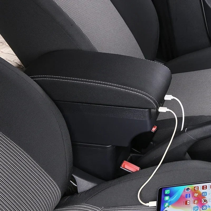 TONC Corsa Exquisite Texture Central Armrest Box - Custom Interior Enhancement Luxury Car Accessory - Fits 2012 Corsa