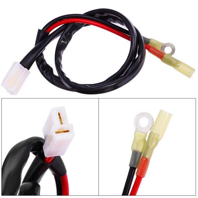 Thermostat 40 Amp Dual Electric Cooling Fan Wiring Relay Install Kit Fan Cooling Harness Automotive Wire Harness