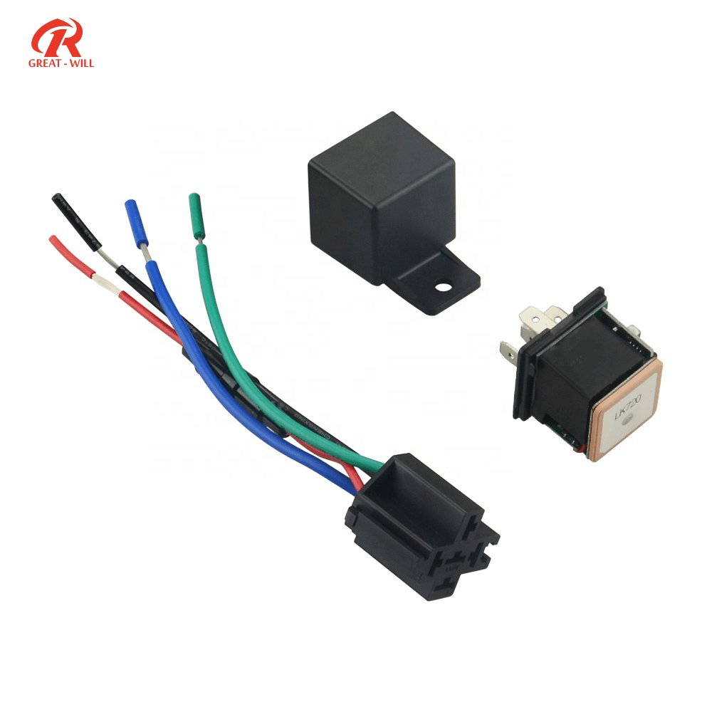 TR12 Relay GPS Tracker Locator Wired GPS Tracking Device 2G Network SIM Card for Car Bus Vehicle Accessories Gps GSM Tracker