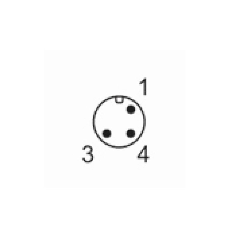 IFM IG7100 IGK3005-BPKG/I/US-100-DPS, INDUCTIVE PROXIMITY SWITCH, M18, L=60MM, METAL, SN 5MM F, N/O, DC PNP, M12 CONNECTOR