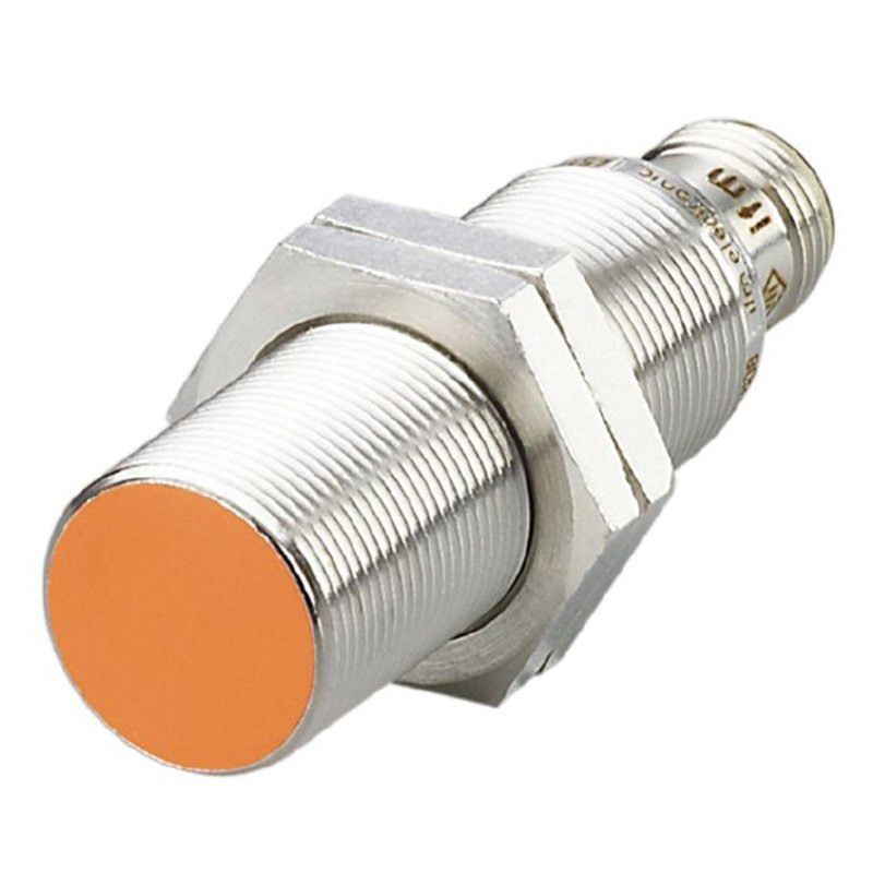 IFM IG7100 IGK3005-BPKG/I/US-100-DPS, INDUCTIVE PROXIMITY SWITCH, M18, L=60MM, METAL, SN 5MM F, N/O, DC PNP, M12 CONNECTOR