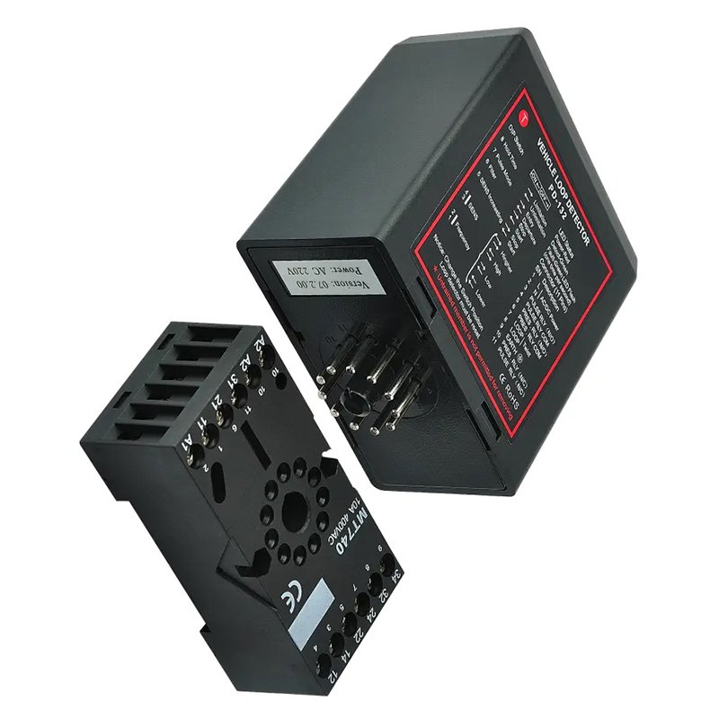 PD132 Parking System Driveway Car Auto Inductive Traffic Single Channel One Relay Vehicle Loop Detector Sensor for Barrier Gate