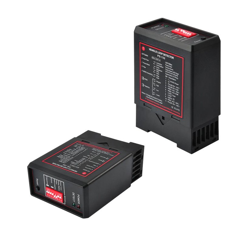 PD132 Parking System Driveway Car Auto Inductive Traffic Single Channel One Relay Vehicle Loop Detector Sensor for Barrier Gate