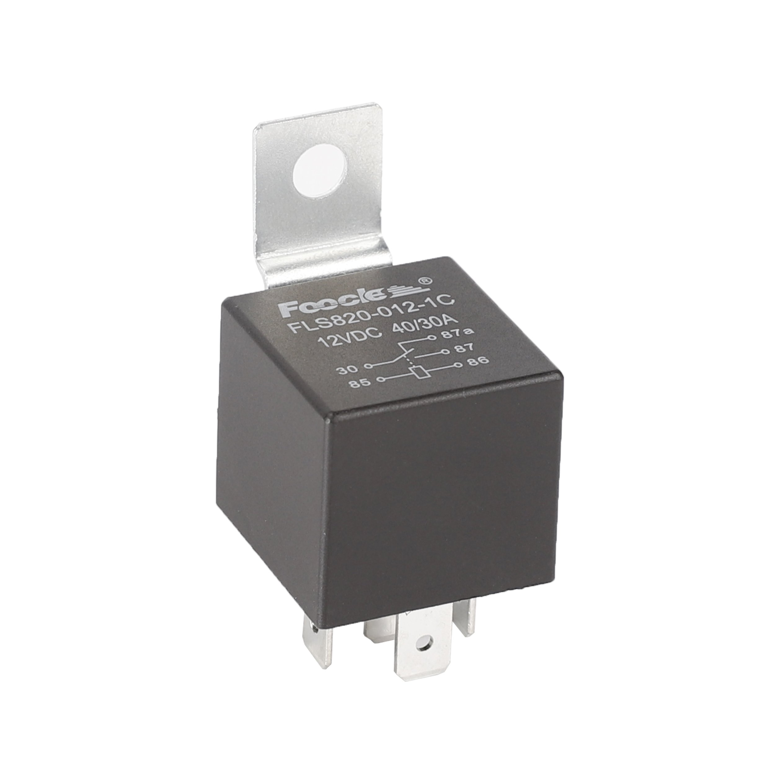 JD1914 Miniature 12V 40A Relay 5 Pin Automotive Electromagnetic Relays Sealed Protection FLS820-012-1C
