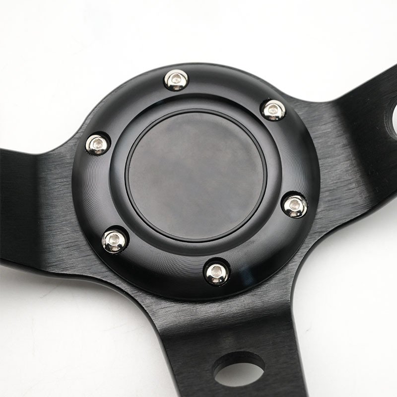Jdm Custom Sport Pvc Pu Leather Cars Steering Wheel 350Mm 320Mm 355Mm Racing Go Kart Bumper Car Game Steering Wheel